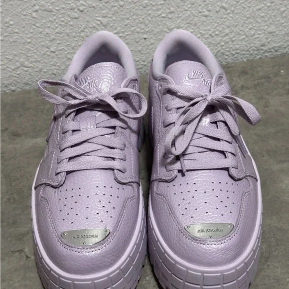 Size 9.5 Womens Nike Air Jordan 1 Low Brooklyn Low Doll HF3184-500 Shoes (NEW) - Picture 6 of 8